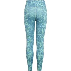 ADIDAS PERFORMANCE Tights In Easy Green-blue Fusion-white 10