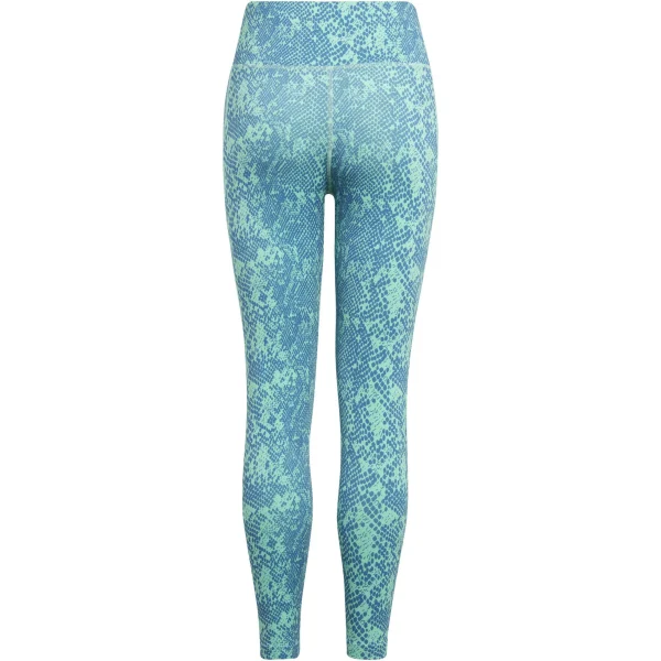 ADIDAS PERFORMANCE Tights In Easy Green-blue Fusion-white 3