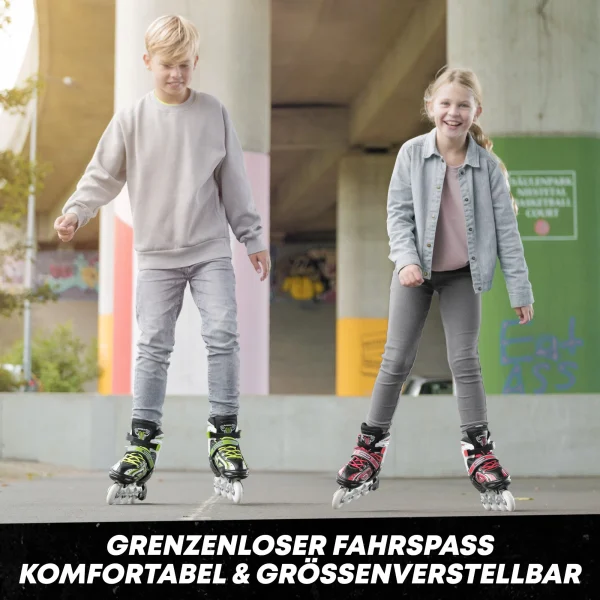 Apollo® Inline Skates ” Super Blades X-Pro ” In Grün 8