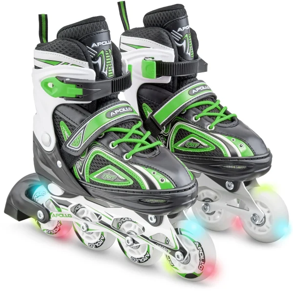 Apollo® Inline Skates ” Super Blades X-Pro ” In Grün 1