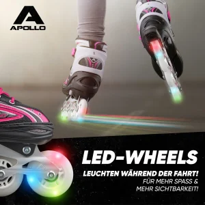 Apollo® Inline Skates ” Super Blades X-Pro ” In Pink 13