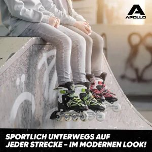 Apollo® Inline Skates ” Super Blades X-Pro ” In Rot 19