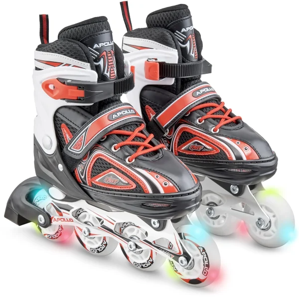 Apollo® Inline Skates ” Super Blades X-Pro ” In Rot 1