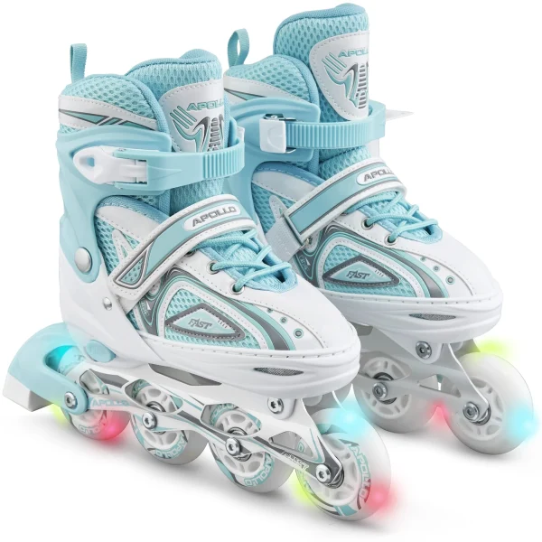 Apollo® Inline Skates ” Super Blades X-Pro ” In Weiß/mint 1