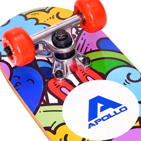 Apollo® Kinderskateboard ” Fluffy – 20″ Kinder Skateboard ” In Mehrfarbig 8