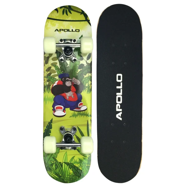 Apollo® Kinderskateboard ” Gorilla Tom ” In Mehrfarbig 1