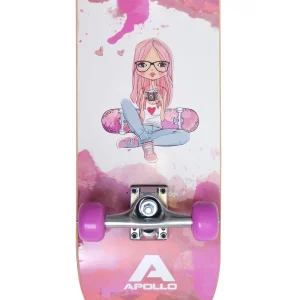 Apollo® Kinderskateboard ” Skaterprincess ” In Mehrfarbig 23