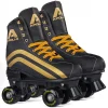 Apollo® Rollschuhe Kinder ” Classic Roller Retro ” In Luna Nova – Schwarz/Gold 23