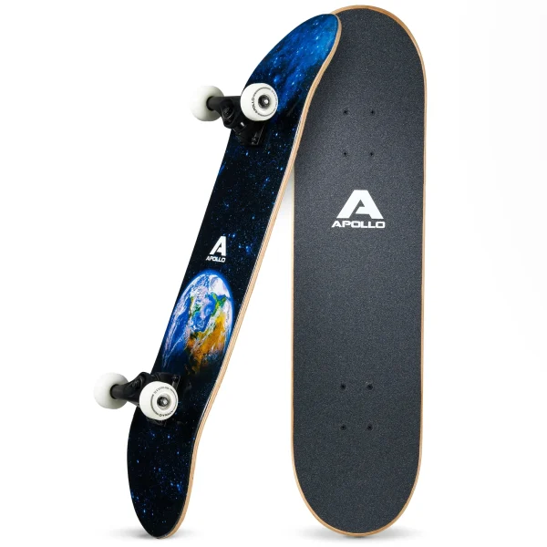 Apollo® Skateboard Kinder Und Erwachsene ” Earth Board ” In Mehrfarbig 3