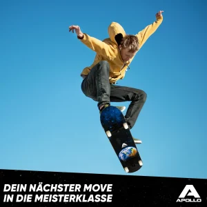 Apollo® Skateboard Kinder Und Erwachsene ” Earth Board ” In Mehrfarbig 19