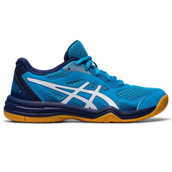 Asics Hallenschuhe UPCOURT 5 GS In Island Blue-white 1