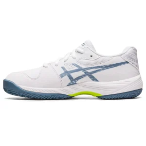 Asics Tennisschuhe GEL-GAME 9 GS CLAY In White-steel Blue 12