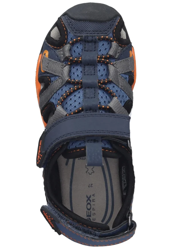 Geox Sandalen In Blau/Orange 7