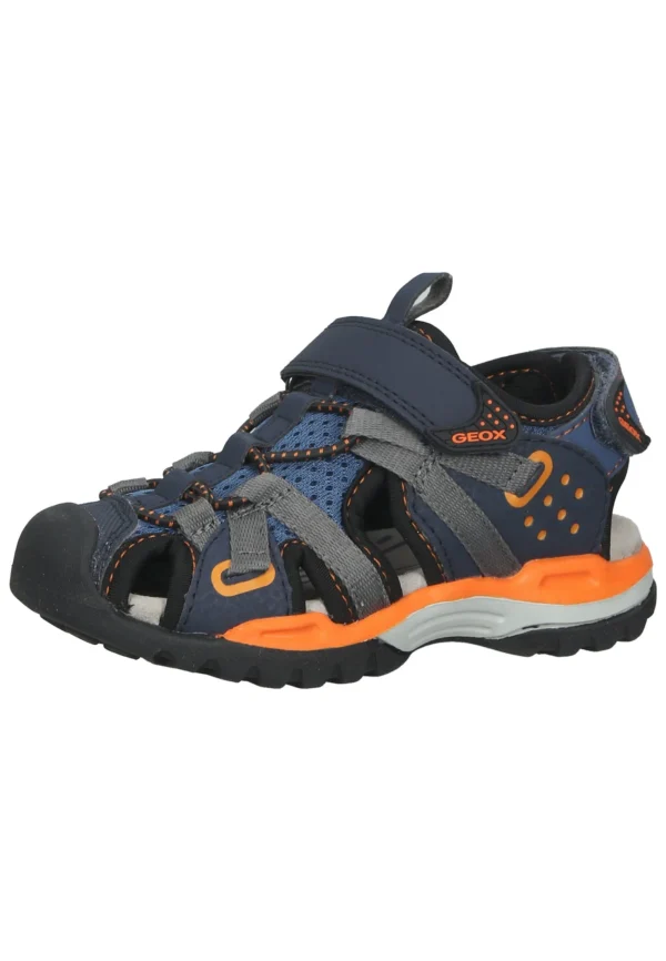 Geox Sandalen In Blau/Orange 1