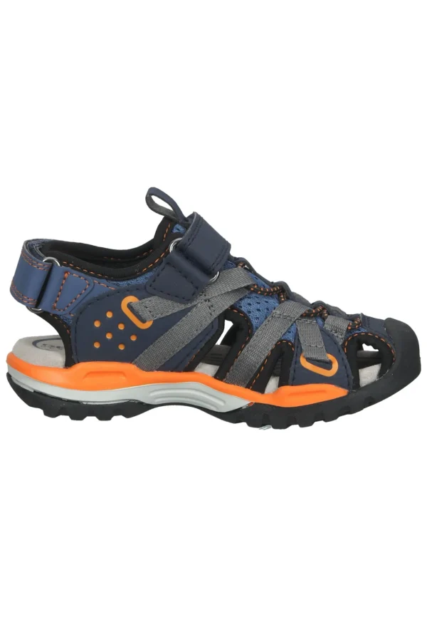 Geox Sandalen In Blau/Orange 4