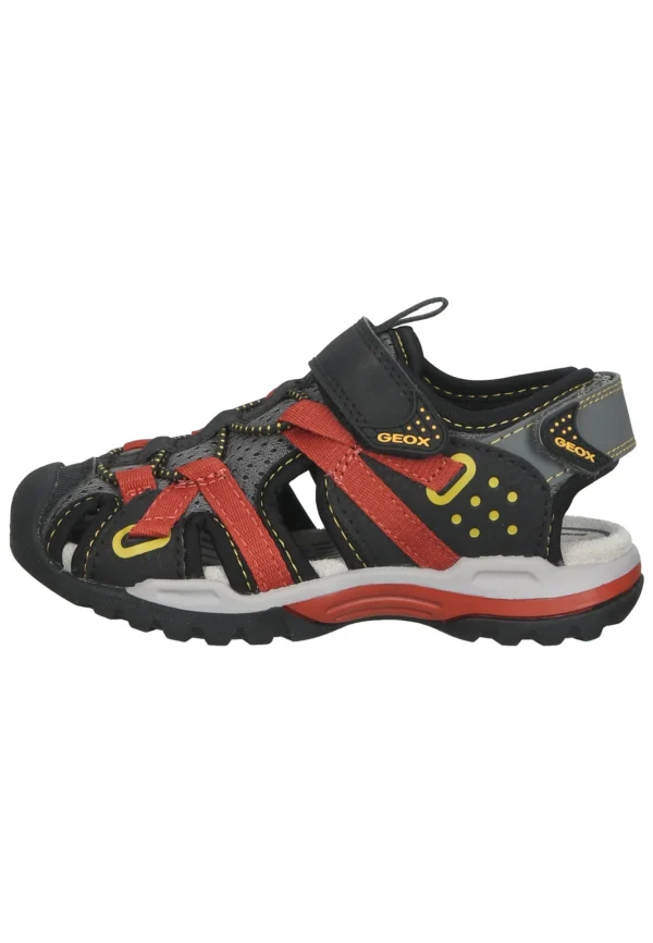 Geox Sandalen In Schwarz/Rot 3