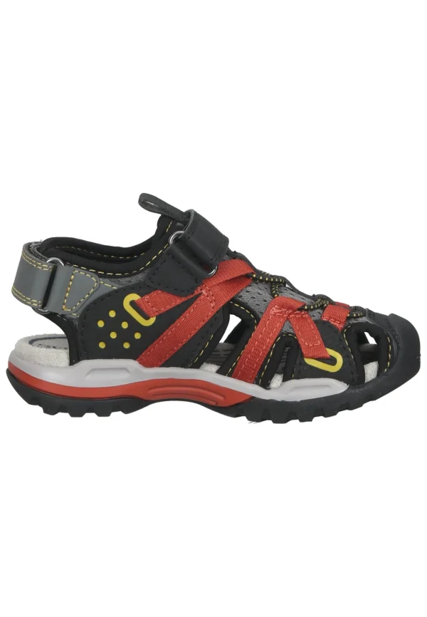 Geox Sandalen In Schwarz/Rot 4