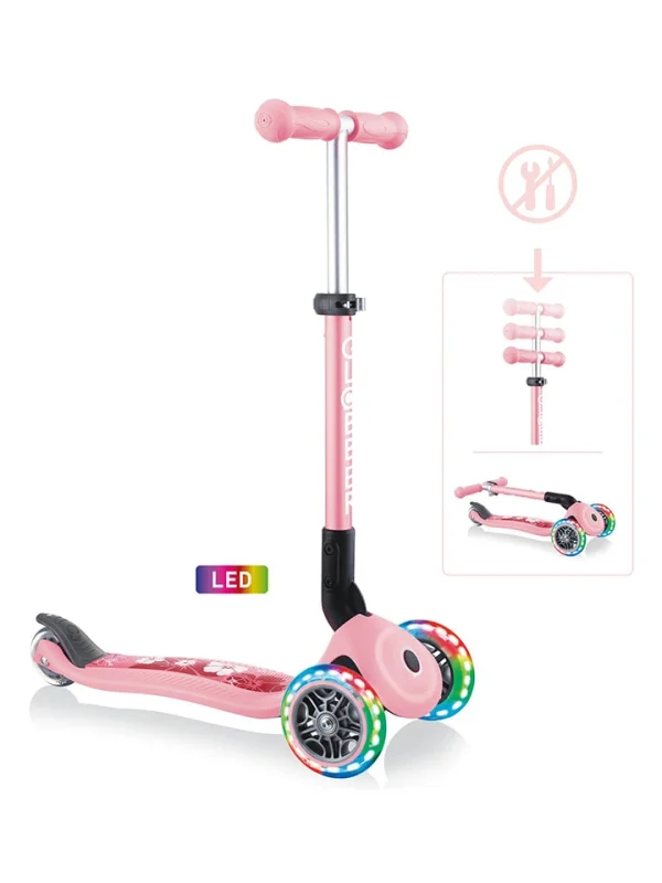 Scooter “Globber Junior Fantasy Lights” In Rosa – Ab 3 Jahren 12