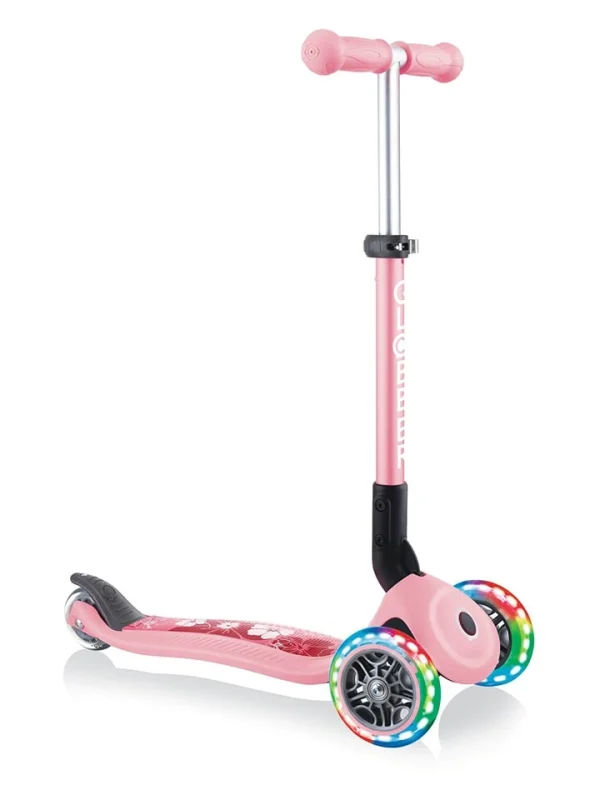 Scooter “Globber Junior Fantasy Lights” In Rosa – Ab 3 Jahren 1