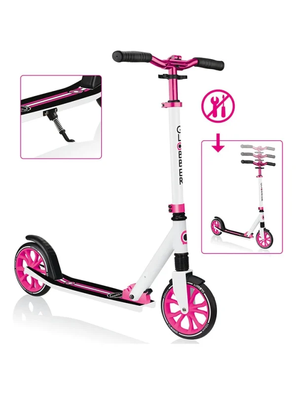 Scooter “Globber NL 205” In Weiß/ Pink – Ab 8 Jahren 8