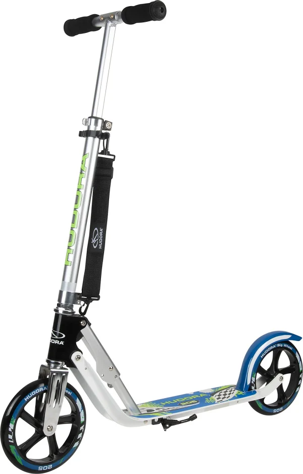 HUDORA Alu-Scooter Big Wheel 205 RX Pro, Blau/schwarz 1