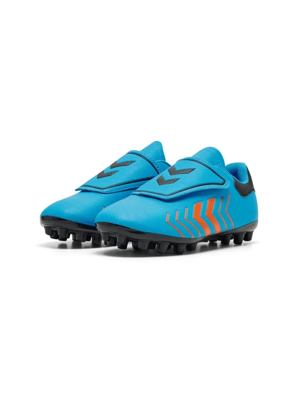 Hummel Rasen, Weicher Boden, Harter Boden Hattrick M.g. Jr In BLUE/ORANGE 4