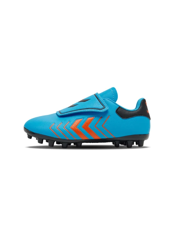 Hummel Rasen, Weicher Boden, Harter Boden Hattrick M.g. Jr In BLUE/ORANGE 1