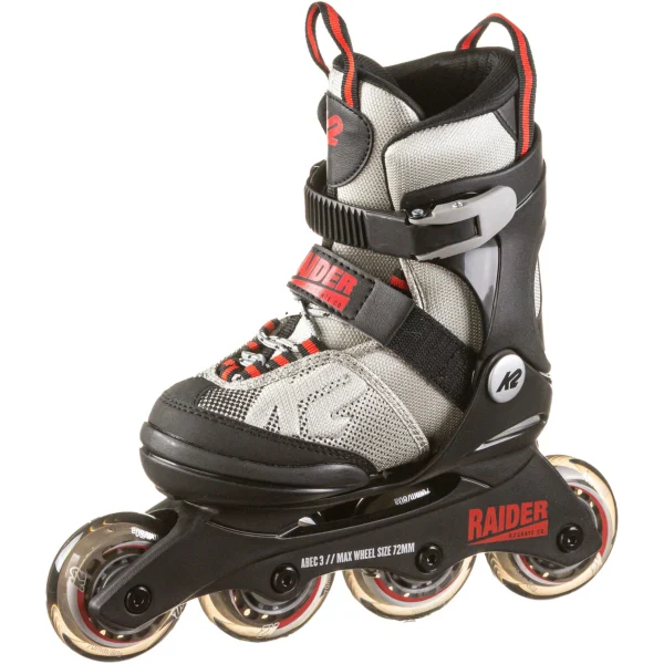 K2 Inline-Skates RAIDER In Grey-red 1