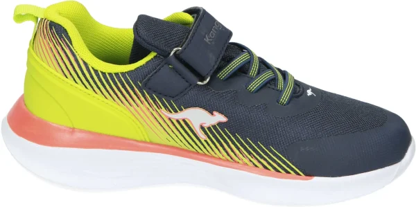 KangaRoos Fitnessschuhe / Hallenschuhe In Dk Navy/lime 5