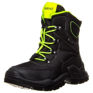 Lamino Wanderboots In Schwarz/ Limette 10