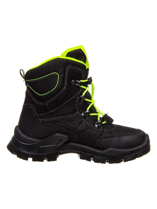 Lamino Wanderboots In Schwarz/ Limette 4