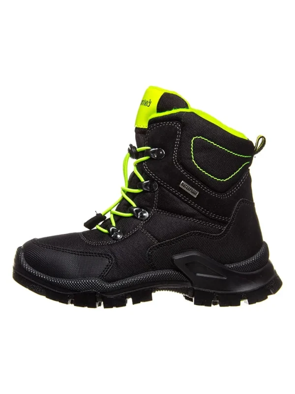 Lamino Wanderboots In Schwarz/ Limette 1