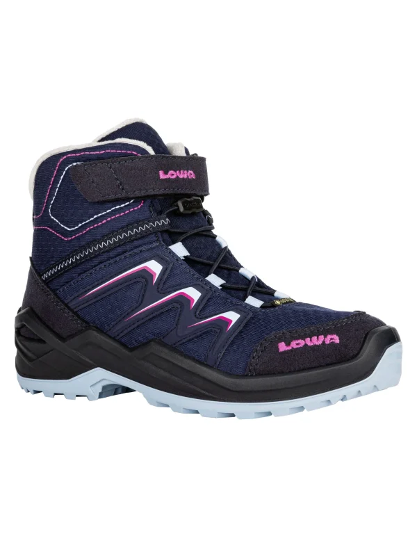 Lowa Outdoorschuh In Navy/beere 1