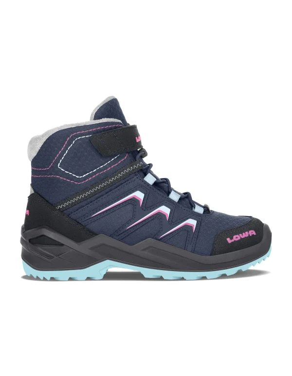 Lowa Outdoorschuh In Navy/beere 3