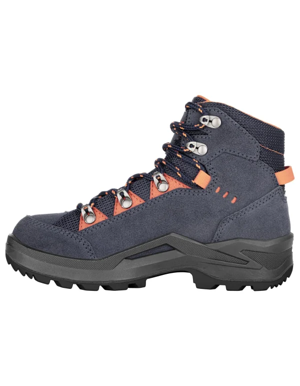 Lowa Outdoorschuh In Stahlblau/orange 3