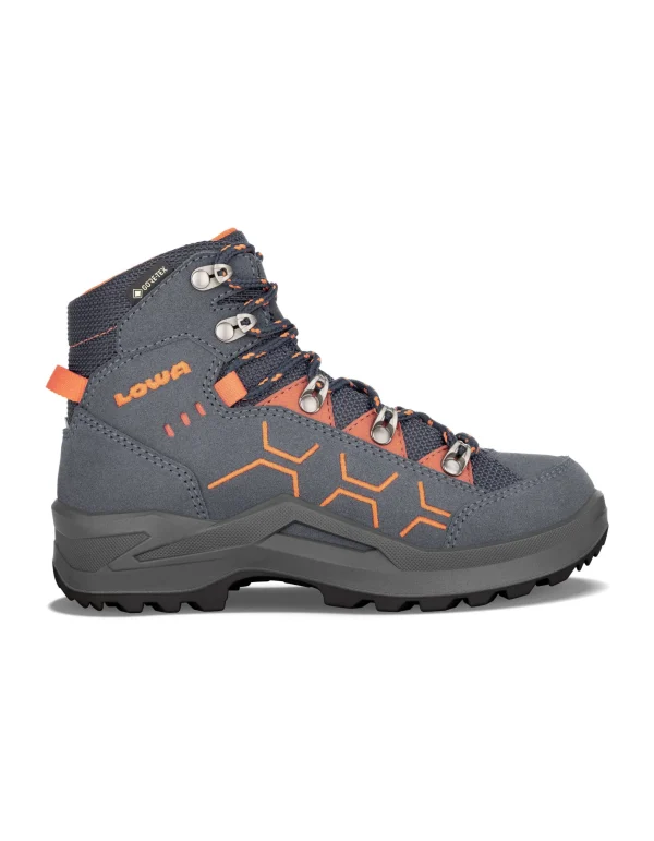 Lowa Outdoorschuh In Stahlblau/orange 1