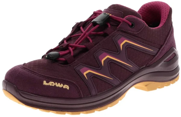 Lowa Wanderstiefel MADDOX GTX LO JUNIOR In Grape Fuchsia 1