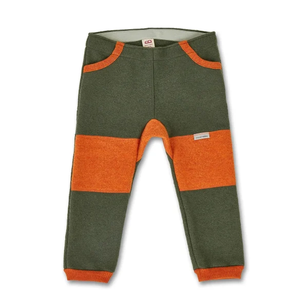 MANITOBER Walkhose In Olive/Orange 1