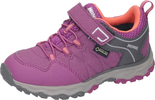 Meindl Wanderschuhe / Wanderstiefel In Fuchsia/orange 1