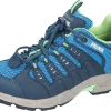 Meindl Wanderschuhe / Wanderstiefel In Hellblau/lemon 10