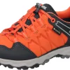 Meindl Wanderschuhe / Wanderstiefel In Leuchtorange/schwarz 5