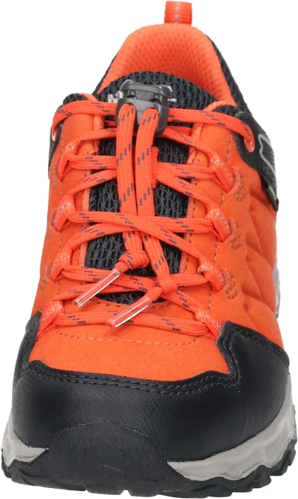 Meindl Wanderschuhe / Wanderstiefel In Leuchtorange/schwarz 4