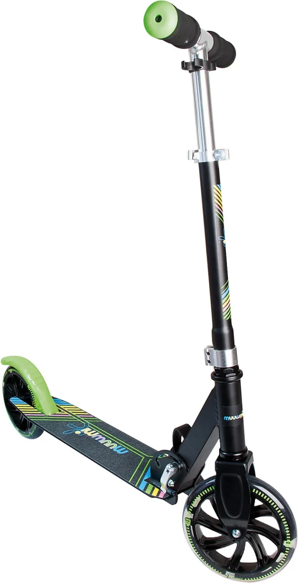 Muuwmi Scooter Neon Mit Leuchtrrollen 180 1