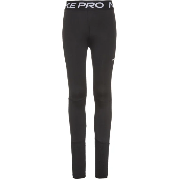 Nike Performance Tights Pro In Carbon Heather-white 3