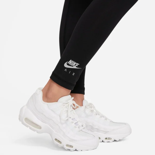 Nike Sportswear Leggings NSW AIR ESSENTIALS In Black-white-lt Smoke Grey 10