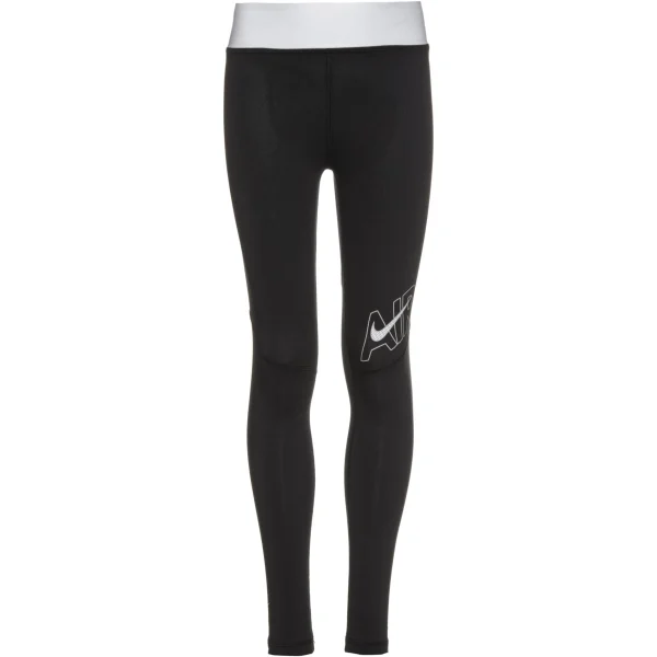 Nike Sportswear Leggings NSW AIR ESSENTIALS In Black-white-lt Smoke Grey 1