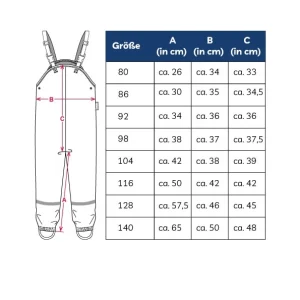 Playshoes Fleece-Trägerhose In Gelb 15