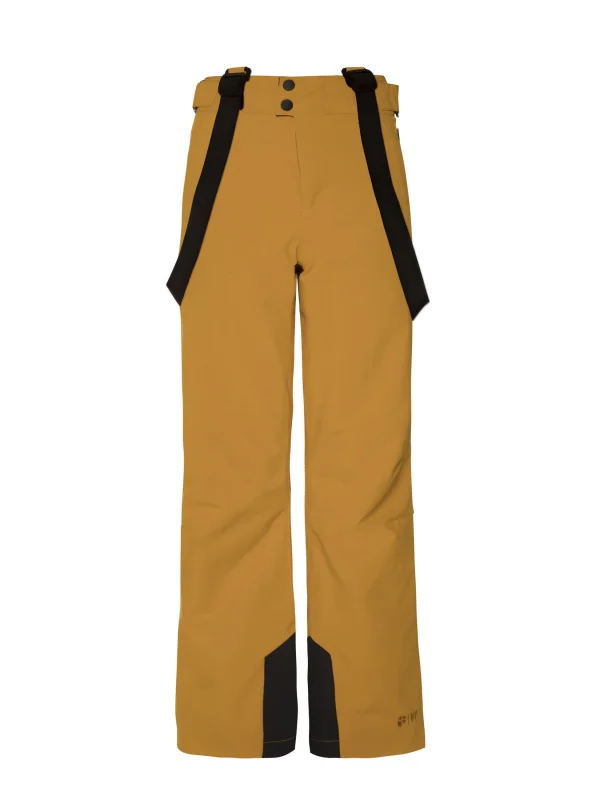 Protest Skihose ” BORK JR In Dark Yellow 1