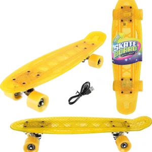 Toi Toys Skateboard Mit Licht, 55 Cm, Sechs Varianten (inkl. Akku) 20