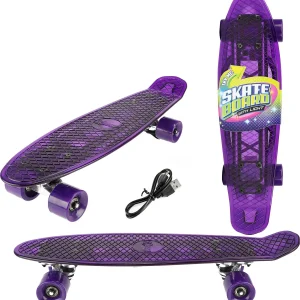 Toi Toys Skateboard Mit Licht, 55 Cm, Sechs Varianten (inkl. Akku) 28